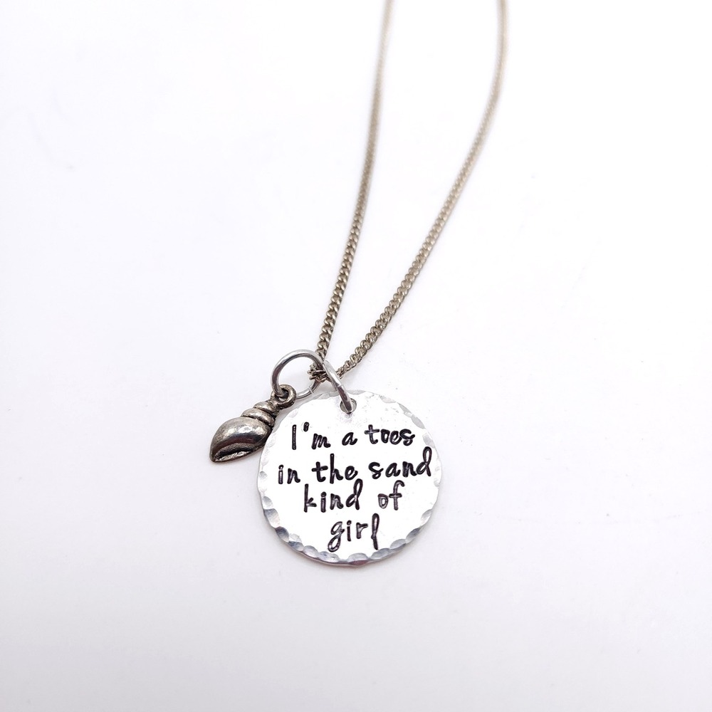 Toes In The Sand Beach Necklace Shell